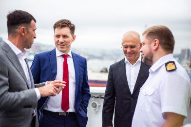 Замминистра экономического развития РФ Денис Тюпышев высоко оценил реализацию федерального проекта «Производительность труда» в «ТРАНЗИТ»