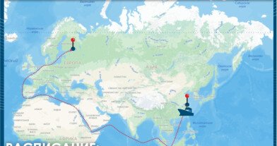 Компания "Транзит" запустила Прямой сервис в Санкт-Петербург из Китая!